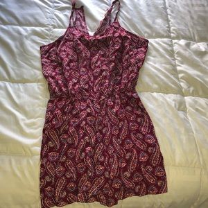 Paisley pattern romper